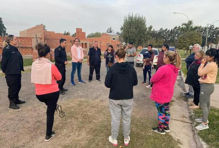 Las autoridades transmitieron las acciones que se vienen desarrollando en materia de seguridad y prevención.