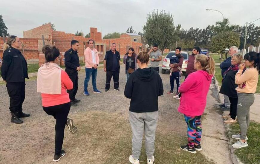 Las autoridades transmitieron las acciones que se vienen desarrollando en materia de seguridad y prevenci&oacute;n.