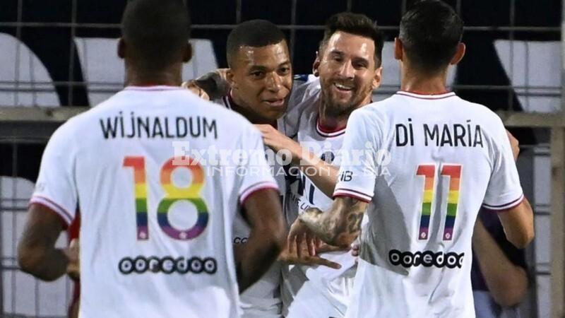Imagen de El PSG luci&oacute; nuevas camisetas por el D&iacute;a Mundial contra la Homofobia