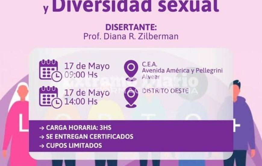 Imagen de Jornada sobre violencia de g&eacute;nero y diversidad sexual en Alvear
