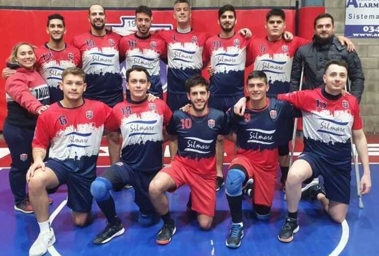 Imagen de El Maxi A masculino de Voley Talleres, venció 3 a 1 de local a Rosario Azul.