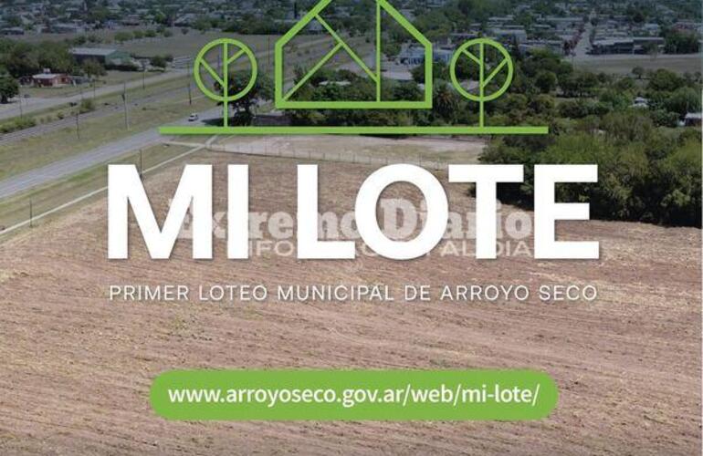 Imagen de Programa Mi Lote: Primer loteo municipal de Arroyo Seco