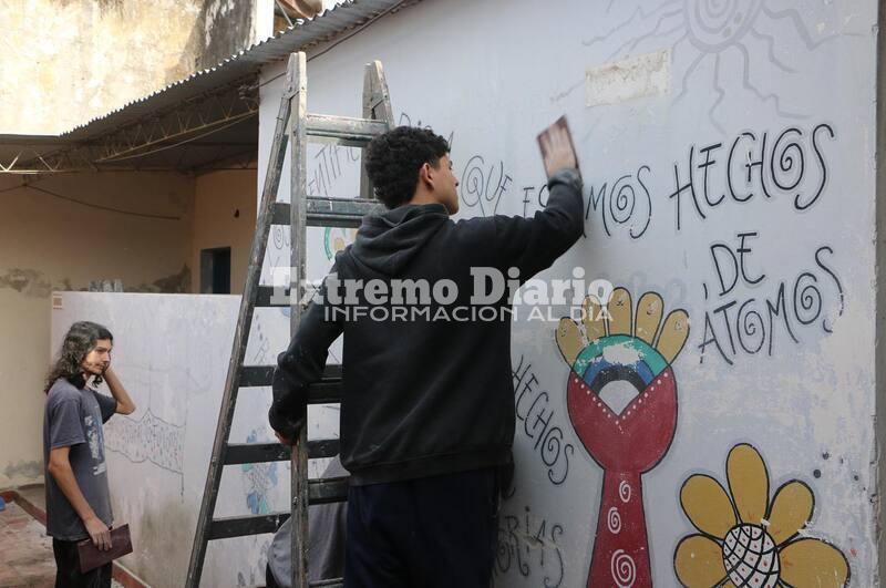 Imagen de Comenz&oacute; el taller de mantenimiento edilicio en el Centro Cultural