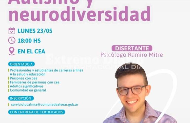 Imagen de Taller sobre autismo y neurodiversidad en Alvear