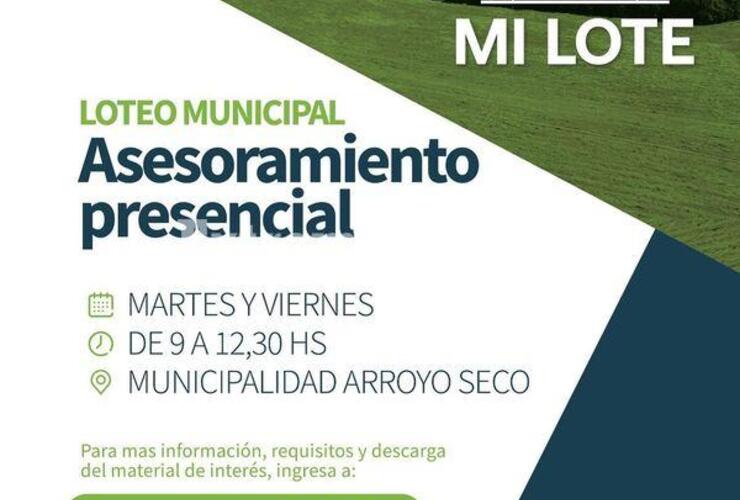 Imagen de Asesoramiento presencial sobre el programa "Mi Lote"