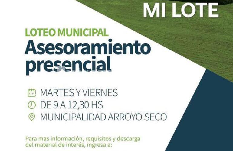 Imagen de Asesoramiento presencial sobre el programa "Mi Lote"