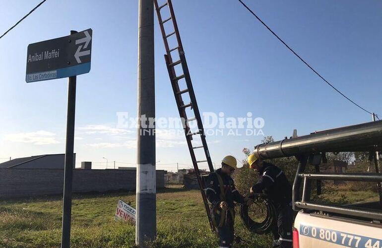 Imagen de Robaron 50 metros de cable de la EPE