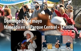Imagen de General Lagos conmemora los 212 a&ntilde;os de la Patria en el Parque Central