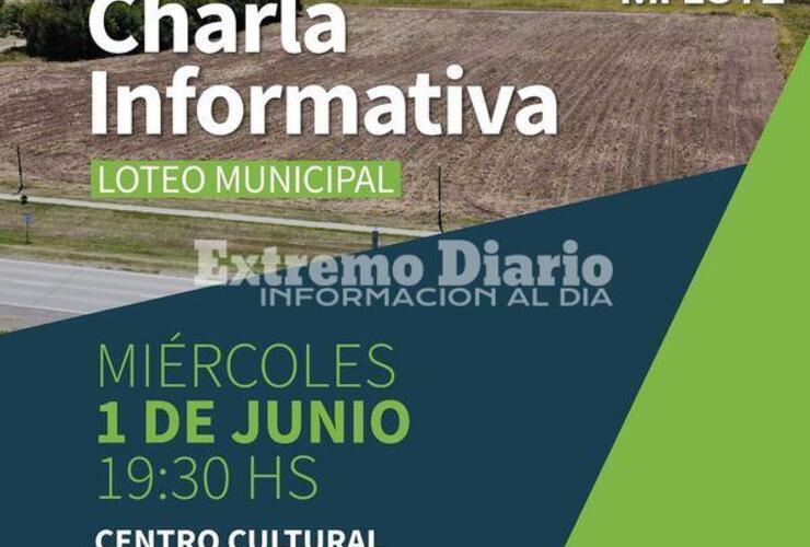 Imagen de Nueva charla informativa sobre el programa "Mi Lote"