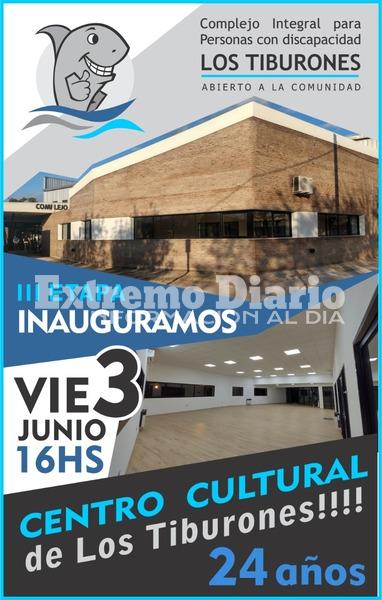 Imagen de Se inaugura el  Centro Cultural de �Los Tiburones del Paran&aacute;�