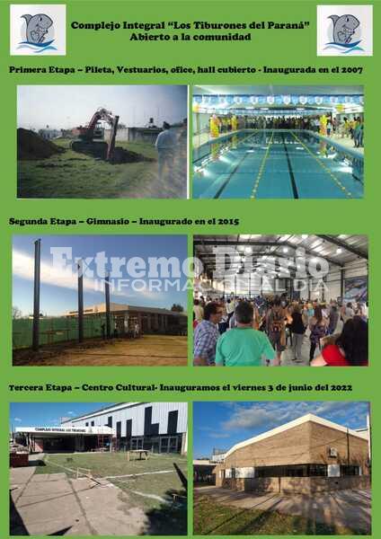 Imagen de Se inaugura el  Centro Cultural de �Los Tiburones del Paran&aacute;�