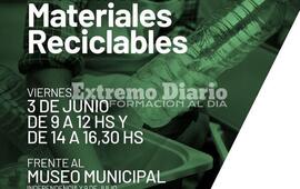 Imagen de Recepci&oacute;n de materiales reciclables en Arroyo Seco