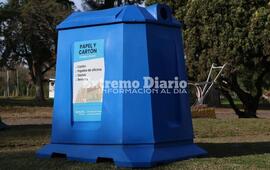 Imagen de Llegaron contenedores para la disposici&oacute;n diferenciada de residuos