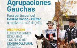 Imagen de Convocatoria de agrupaciones gauchas para el desfile del 9 de julio