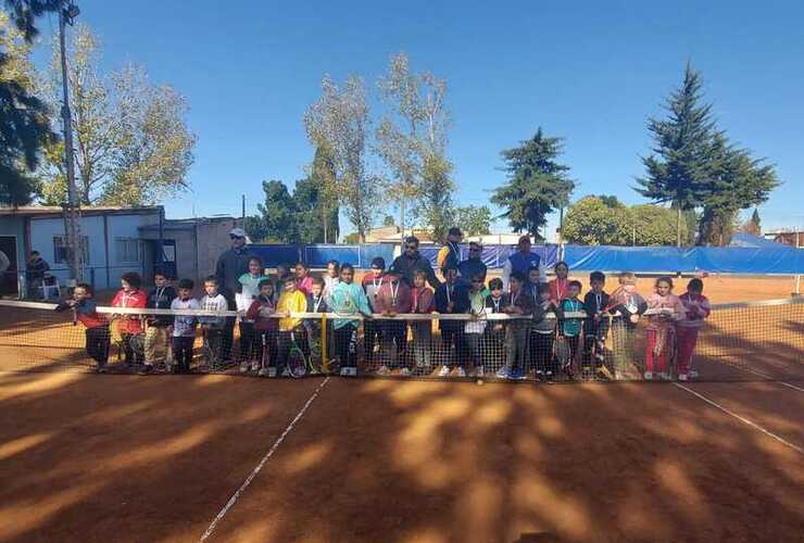 Imagen de Encuentro de Mini Tenis en Libertad de General Lagos