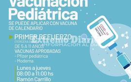 Imagen de Vacunaci&oacute;n pedi&aacute;trica sin turno en el "Ram&oacute;n Carrillo"