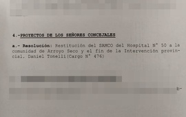 Imagen de Sesi&oacute;n en tiempo r&eacute;cord y un solo proyecto, pero el autor estuvo ausente