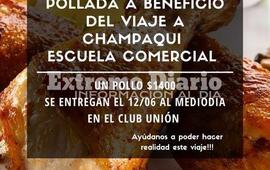 Imagen de Venta de pollos a beneficio de alumnos de la Escuela Comercial