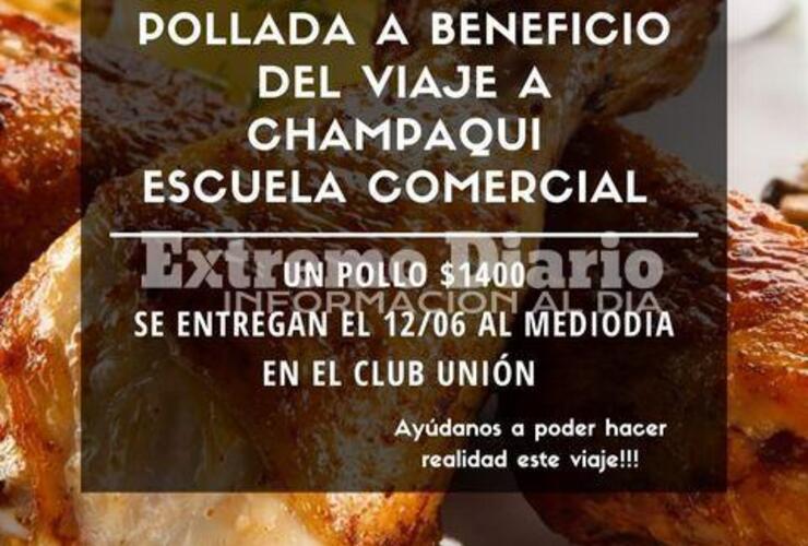 Imagen de Venta de pollos a beneficio de alumnos de la Escuela Comercial