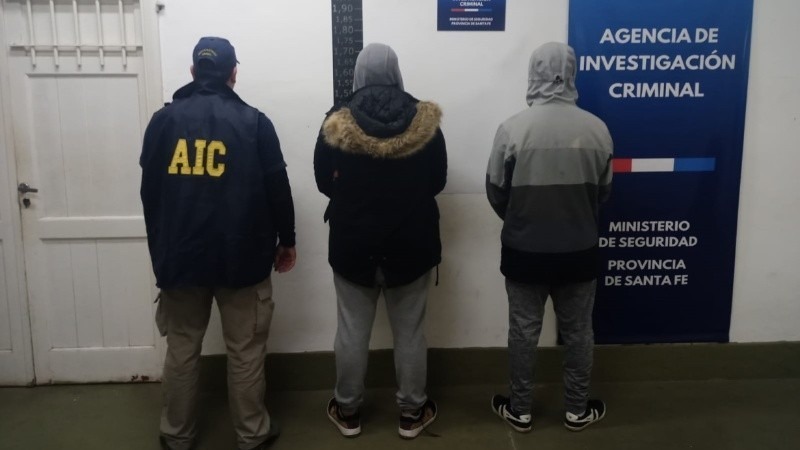 As&iacute; quedaron detenidos los agresores del hijo de Valeria Mazza (Prensa AIC)