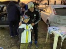 Imagen de Giovanni Lo Celso pasó una tarde de pesca con amigos en el Club de Pescadores de Fighiera