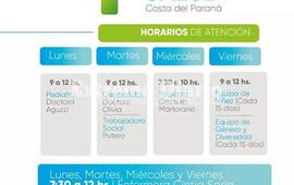 Imagen de Atenci&oacute;n en el Centro de Salud del barrio Costa del Paran&aacute; en Fighiera