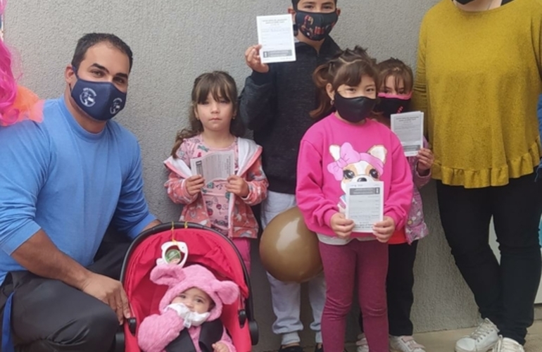 Campa&ntilde;a para menores de 5 a 11 a&ntilde;os.