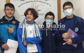 Imagen de Cuatro alumnos de la T&eacute;cnica 450 pasaron a la instancia zonal de las Olimpiadas de Matem&aacute;ticas