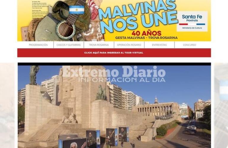 Imagen de Se lanzó la plataforma web "Malvinas nos une"