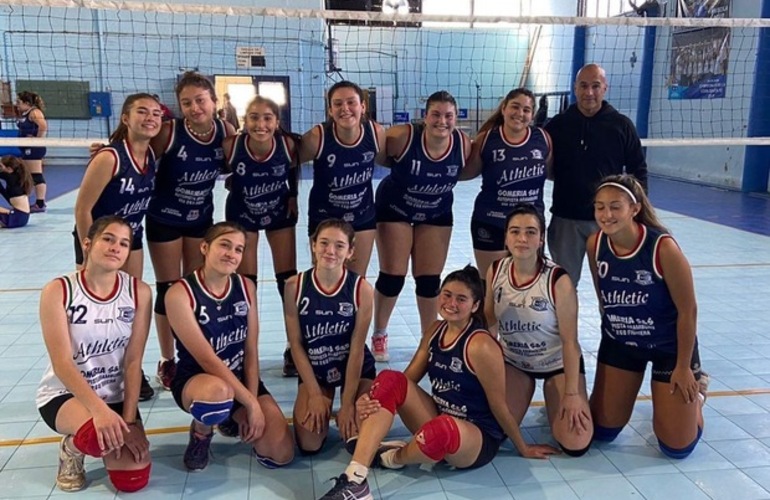 Imagen de La Sub-18 de v&oacute;ley femenino de A.S.A.C. venci&oacute; 3-0 a N&aacute;utico de Rosario.