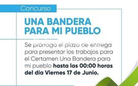 Imagen de &Uacute;ltima semana para participar del concurso �Una bandera para mi pueblo� en Fighiera