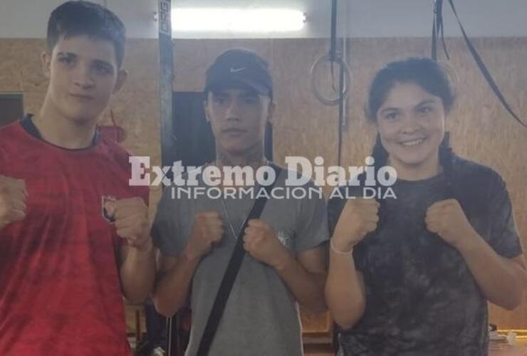 Imagen de Balbuena, Benítez, García y Gisbert del Cuello Boxing pelearán el sábado en Buenos Aires