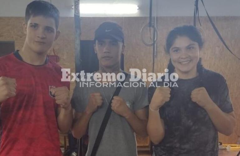 Imagen de Balbuena, Benítez, García y Gisbert del Cuello Boxing pelearán el sábado en Buenos Aires