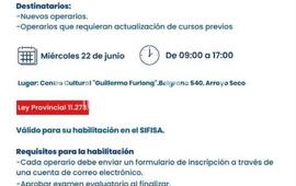 Imagen de Capacitaci&oacute;n para operarios de equipos terrestres
