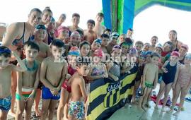 Imagen de Se realiz&oacute; el primer encuentro de nataci&oacute;n en Pueblo Esther