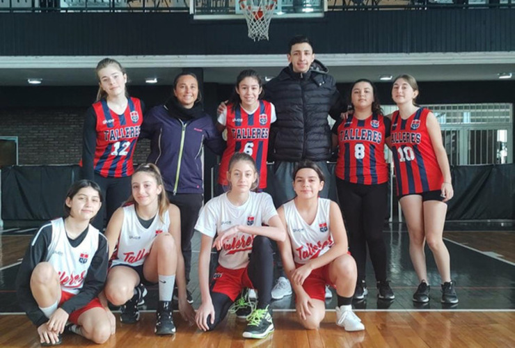 Imagen de La U14 femenina de Talleres pasó de fase en el básquet 3x3 de los Juegos Santafesinos