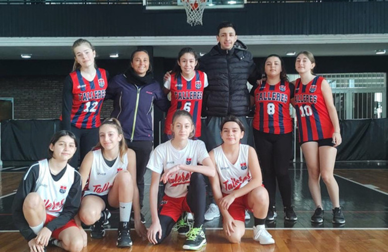 Imagen de La U14 femenina de Talleres pasó de fase en el básquet 3x3 de los Juegos Santafesinos