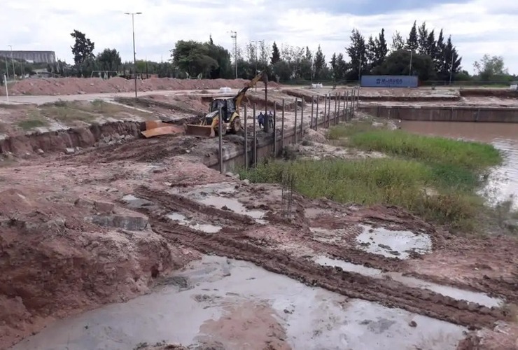 La obra del puerto avanza y se podrá comenzar a ver el trazado de los distintos paseos bulevares que tendrá esa zona.