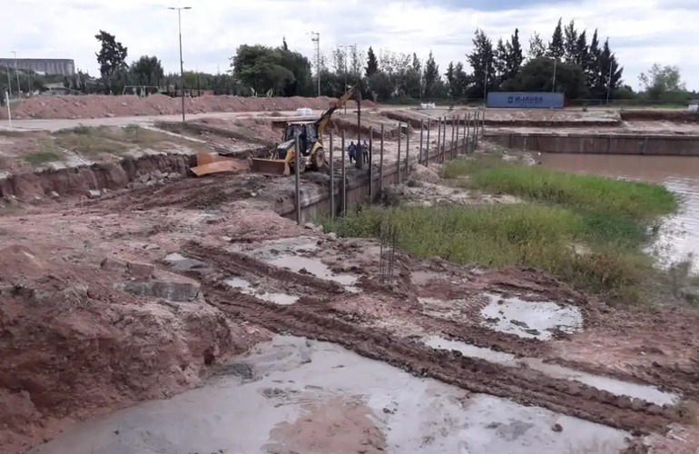 La obra del puerto avanza y se podrá comenzar a ver el trazado de los distintos paseos bulevares que tendrá esa zona.