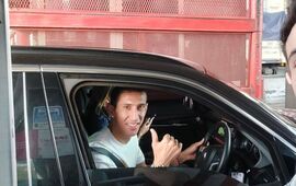 Imagen de &Aacute;ngel Di Mar&iacute;a pas&oacute; por el peaje de General Lagos