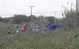 El cuerpo fue hallado a la altura del kil&oacute;metro 5 de la ruta 18. (Foto: v&iacute;a twitter @joseLjuarezJOSE)