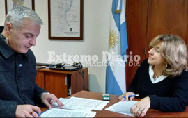 Provincia y Municipalidad suscribieron un convenio de obra delegada, por un monto de $ 12.449.635,65