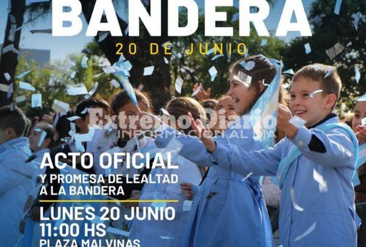 Imagen de Acto y promesa de lealtad por el Día de la Bandera en Arroyo Seco