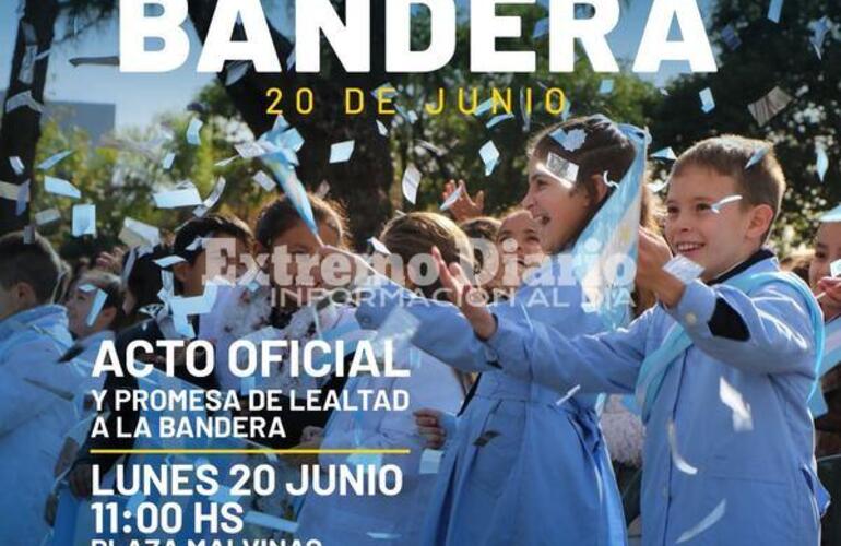 Imagen de Acto y promesa de lealtad por el Día de la Bandera en Arroyo Seco