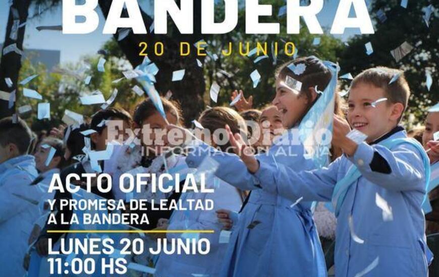 Imagen de Acto y promesa de lealtad por el D&iacute;a de la Bandera en Arroyo Seco
