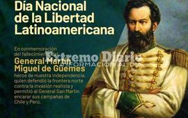 Imagen de 17 de junio: D&iacute;a Nacional de la Libertad Latinoamericana