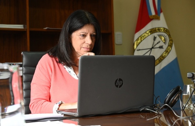 Imagen de Clara Garc&iacute;a: "A 630 d&iacute;as del aporte nacional de $3.000 millones para seguridad, la provincia no dispone de los equipos ni los sistemas que prometi&oacute;"