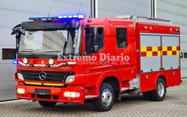 Imagen de La autobomba que adquiri&oacute; Bomberos ya se encuentra en Buenos Aires