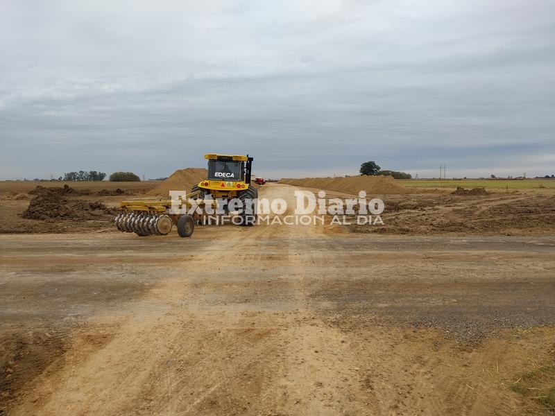 Imagen de Avanza la pavimentaci&oacute;n de la ruta 10-S entre Villa Constituci&oacute;n y Theobald