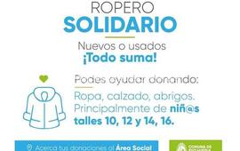 Imagen de Contin&uacute;a activo el Ropero Solidario en Fighiera